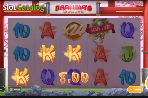 Οθόνη3. Daruma's Wealth Κουλοχέρης