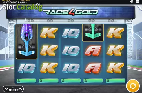 Οθόνη2. Race4Gold Κουλοχέρης 