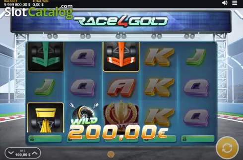 Οθόνη3. Race4Gold Κουλοχέρης 