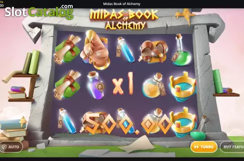 Οθόνη3. Midas Book of Alchemy Κουλοχέρης