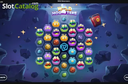 Οθόνη2. Wild Moonsters Κουλοχέρης