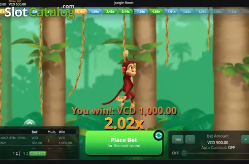 Οθόνη3. Jungle Boost Κουλοχέρης