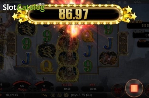 Οθόνη6. Zeus (SimplePlay) Κουλοχέρης