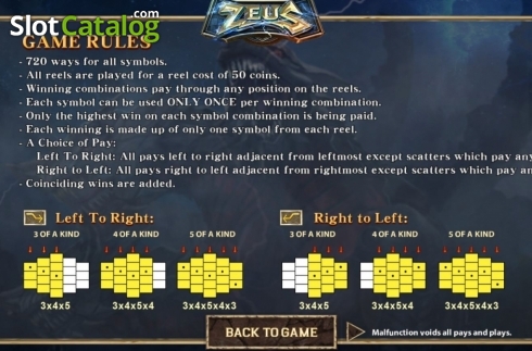 Οθόνη7. Zeus (SimplePlay) Κουλοχέρης