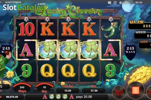 Οθόνη4. Lucky Clover (SimplePlay) Κουλοχέρης
