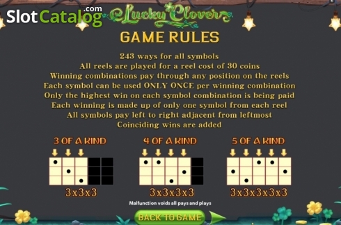Οθόνη6. Lucky Clover (SimplePlay) Κουλοχέρης