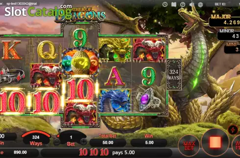 Οθόνη4. Mother of Dragons (SimplePlay) Κουλοχέρης