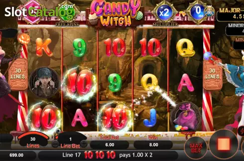 Οθόνη8. Candy Witch Κουλοχέρης 
