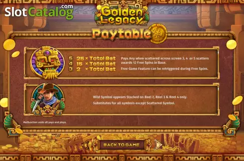 Οθόνη8. Golden Legacy (SimplePlay) Κουλοχέρης 
