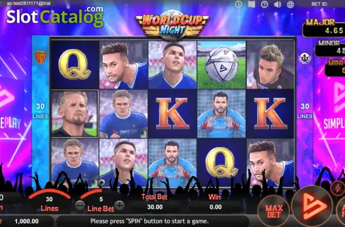 Οθόνη2. World Cup Night Κουλοχέρης
