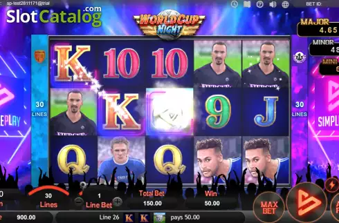 Οθόνη3. World Cup Night Κουλοχέρης