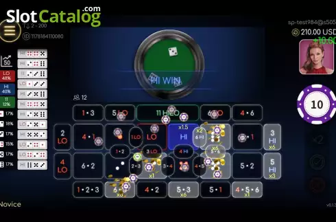 Οθόνη3. Thai HiLo (SimplePlay) Κουλοχέρης 
