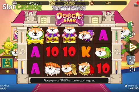 Οθόνη2. Doggie Star Κουλοχέρης