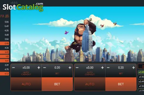 Οθόνη2. Gorilla Rush Κουλοχέρης