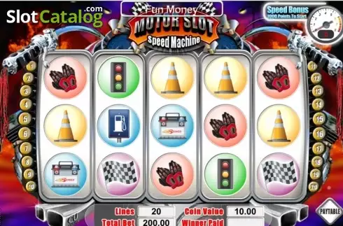 Οθόνη4. Motor Slot Speed Machine Κουλοχέρης