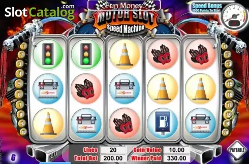 Οθόνη7. Motor Slot Speed Machine Κουλοχέρης