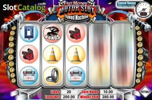 Οθόνη8. Motor Slot Speed Machine Κουλοχέρης