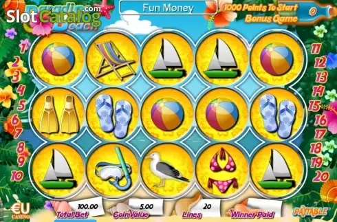 Οθόνη4. Paradise Beach (SkillOnNet) Κουλοχέρης 