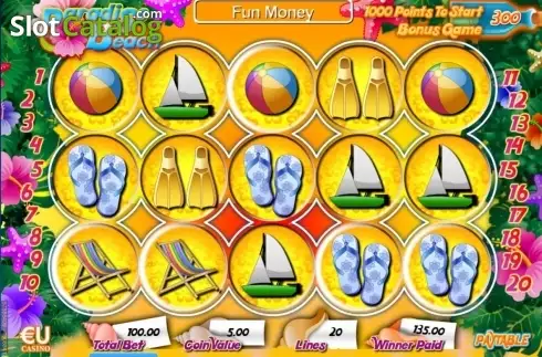 Οθόνη6. Paradise Beach (SkillOnNet) Κουλοχέρης 