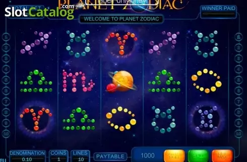 Οθόνη3. Planet Zodiac Κουλοχέρης 