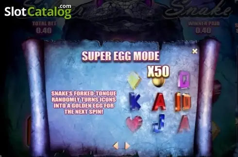 Οθόνη8. Silver Snake Κουλοχέρης 