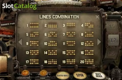 Οθόνη3. Steam Punk Luck Κουλοχέρης