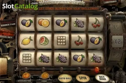 Οθόνη4. Steam Punk Luck Κουλοχέρης