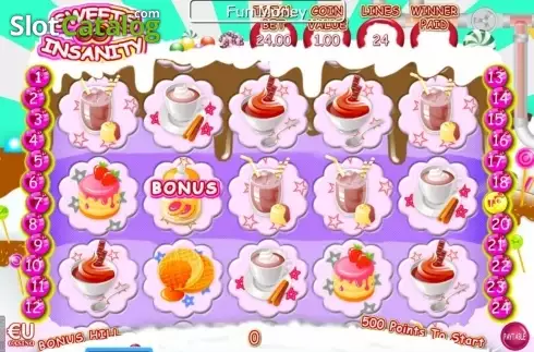 Οθόνη4. Sweets Insanity Κουλοχέρης