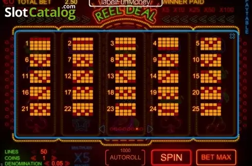 Οθόνη4. The Reel Deal Κουλοχέρης