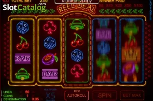 Οθόνη7. The Reel Deal Κουλοχέρης