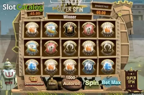 Οθόνη9. Troy Super Spin Κουλοχέρης