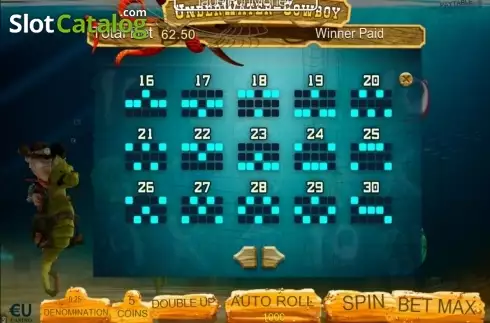 Οθόνη5. Underwater Cowboy Κουλοχέρης 