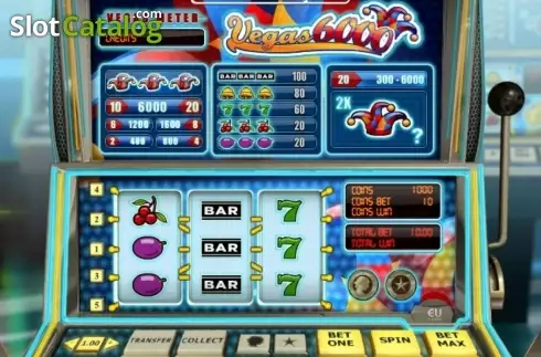 Οθόνη2. Vegas 6000 Κουλοχέρης