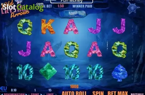 Οθόνη5. Wild Crystal Arrows Κουλοχέρης