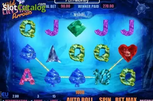 Οθόνη7. Wild Crystal Arrows Κουλοχέρης