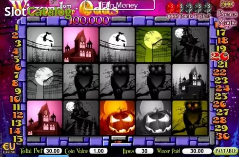 Οθόνη8. Wizard Of Odds 100,000 Κουλοχέρης