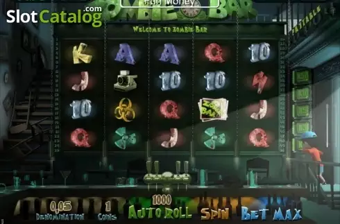 Οθόνη5. Zombie Bar Slots Κουλοχέρης