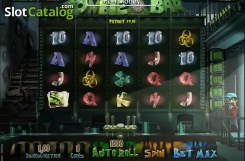 Οθόνη7. Zombie Bar Slots Κουλοχέρης