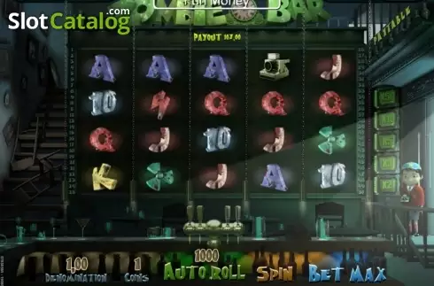 Οθόνη8. Zombie Bar Slots Κουλοχέρης