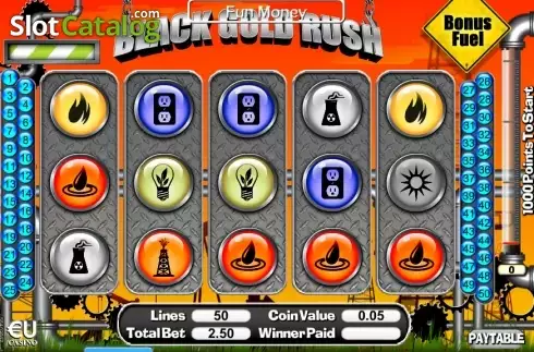 Οθόνη4. Black Gold Rush Κουλοχέρης