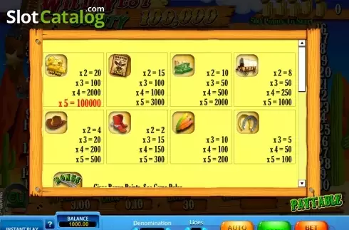 Οθόνη3. Wild West Bounty (SkillOnNet) Κουλοχέρης