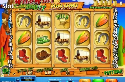 Οθόνη5. Wild West Bounty (SkillOnNet) Κουλοχέρης