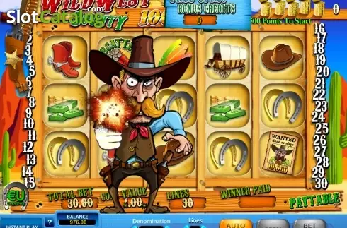 Οθόνη6. Wild West Bounty (SkillOnNet) Κουλοχέρης