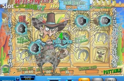 Οθόνη7. Wild West Bounty (SkillOnNet) Κουλοχέρης