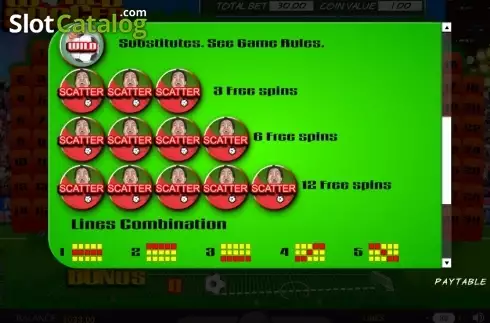 Οθόνη6. World Soccer (SkillOnNet) Κουλοχέρης
