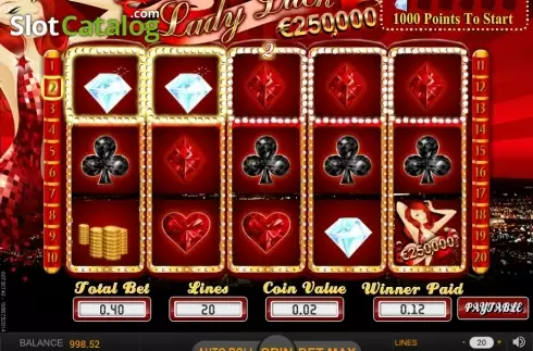 Οθόνη3. Lady Luck (SkillOnNet) Κουλοχέρης