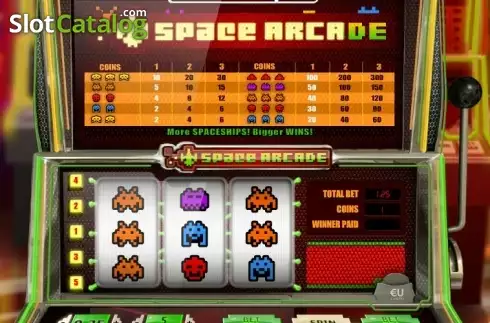 Οθόνη2. Space Arcade (SkillOnNet) Κουλοχέρης