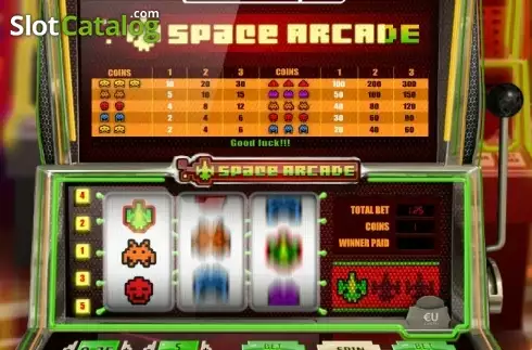 Οθόνη3. Space Arcade (SkillOnNet) Κουλοχέρης
