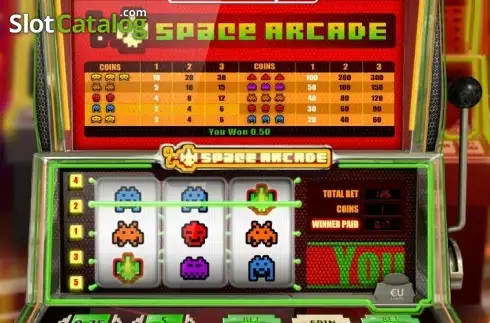 Οθόνη5. Space Arcade (SkillOnNet) Κουλοχέρης