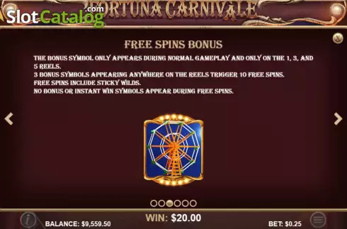 Οθόνη7. Fortuna Carnivàle Κουλοχέρης